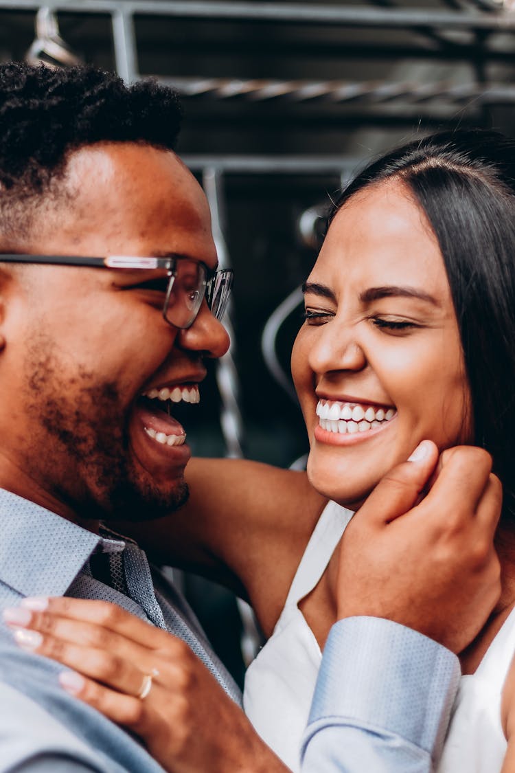 Portrait Of A Smiling Couple