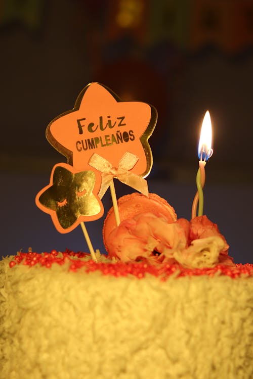 Gratis lagerfoto af fejring, fødselsdag, kage