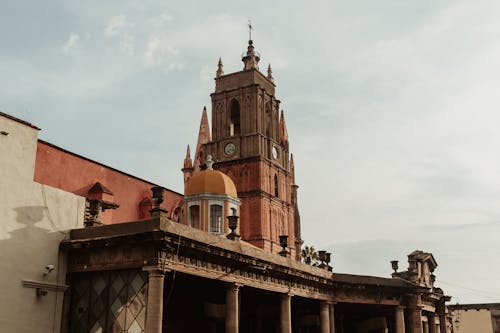 Foto stok gratis guanajuato, Katedral, kota