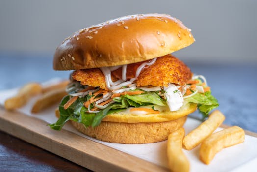 chicken burger
