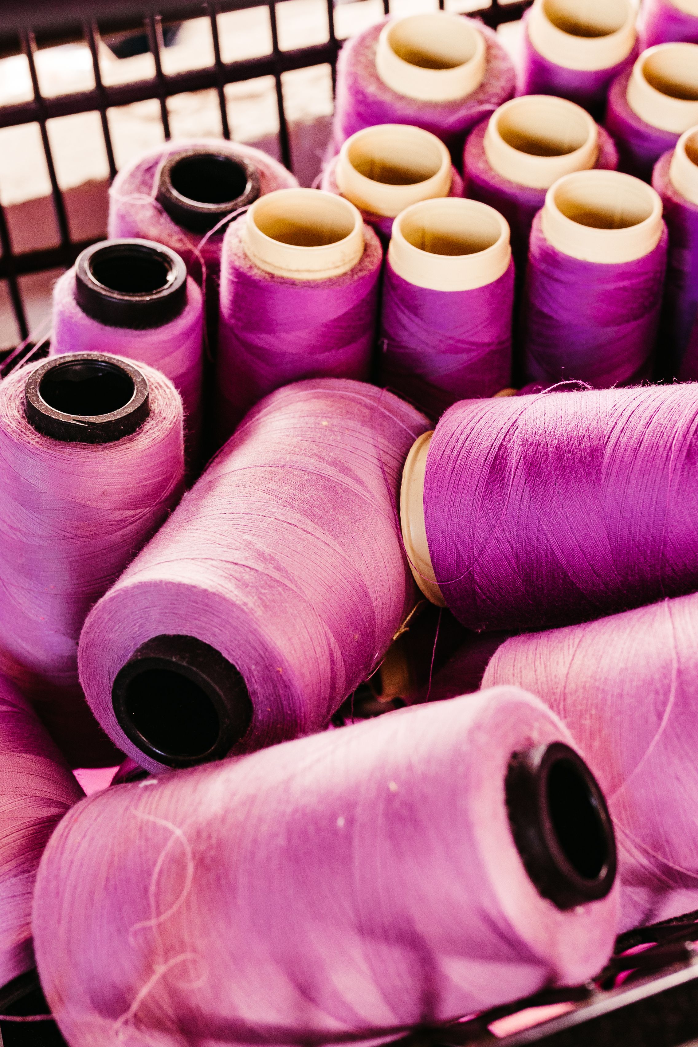 Abundance of Pink Threads · Free Stock Photo
