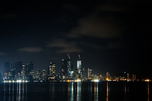 Free stock photo of building, city lights, mumbai