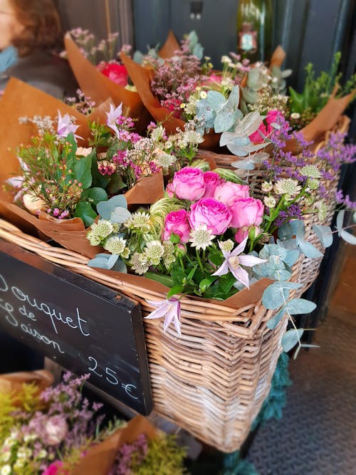 Gratis stockfoto met boeket, boeket rozen