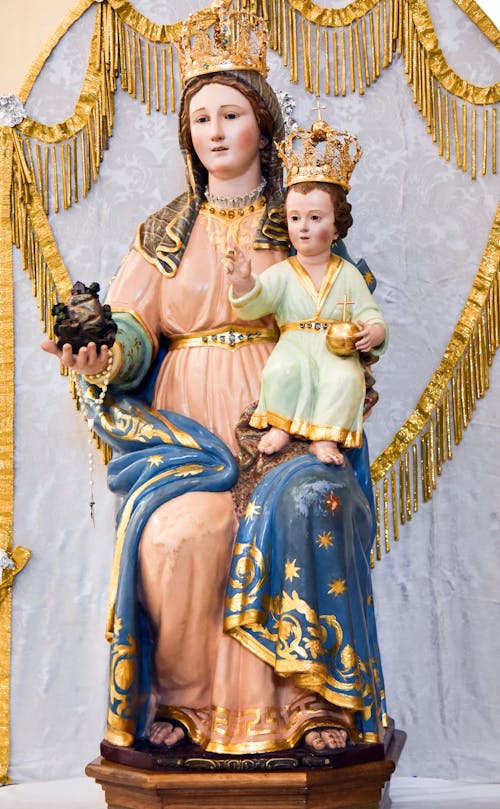 Gratis lagerfoto af figur, jesus kristus, jomfru maria