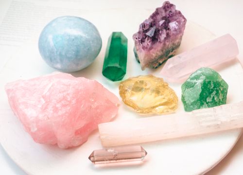 Colourful gemstones