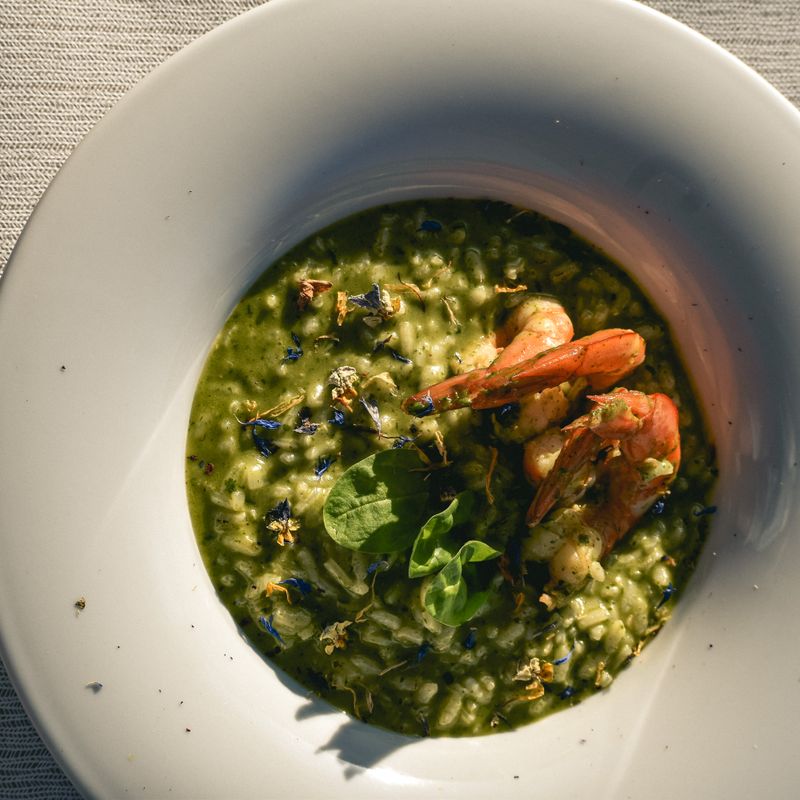 Sausage and Spinach Risotto