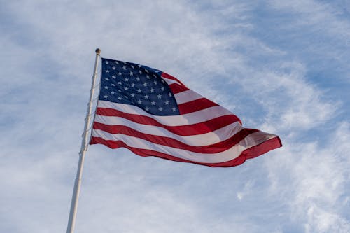 Foto d'estoc gratuïta de amèrica, bandera, bandera americana