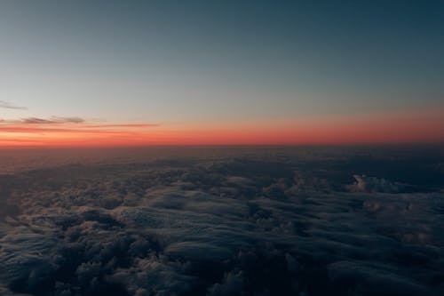 Fotografía Aérea De Nubes