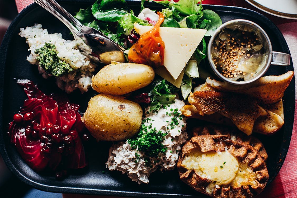 Free Close-Up Photo of Assorted-type of Dishes Stock Photo