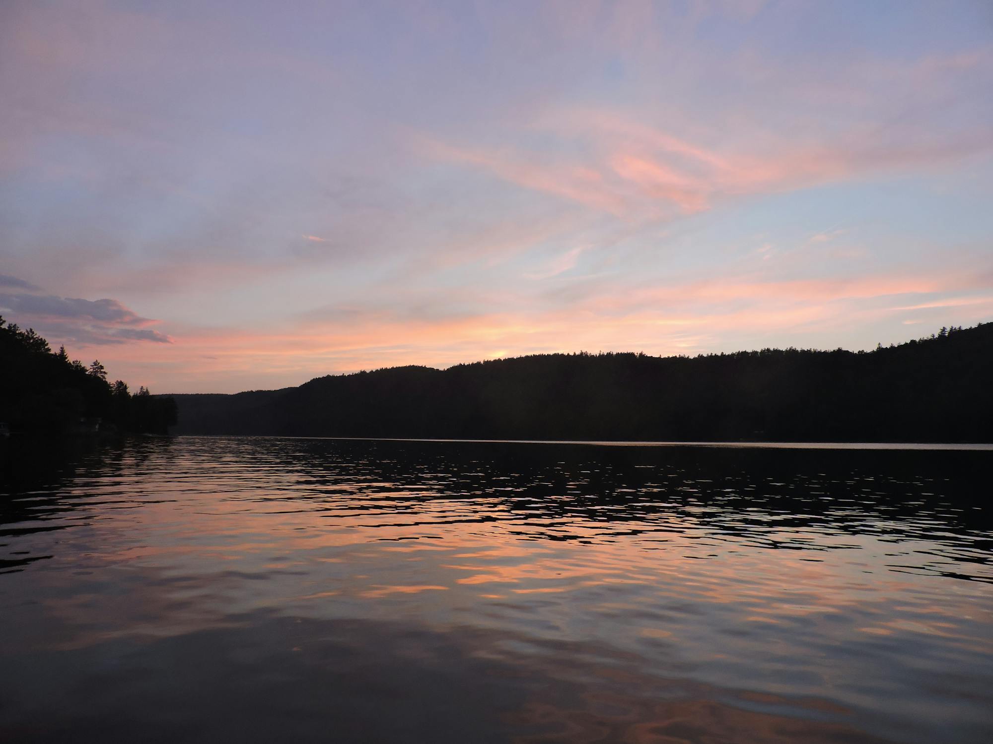 Free stock photo of cottage, sunset