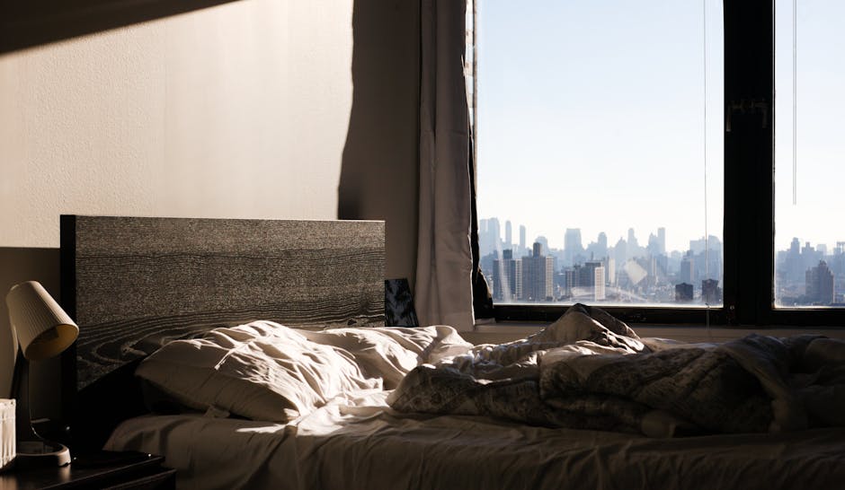 Serene and private bedroom in a Chicago apartment with natural light, modern furnishings, and city views - 1 bedroom in chicago Serene and private bedroom in a Chicago apartment with natural light, modern furnishings, and city views - 1 bedroom in chicago