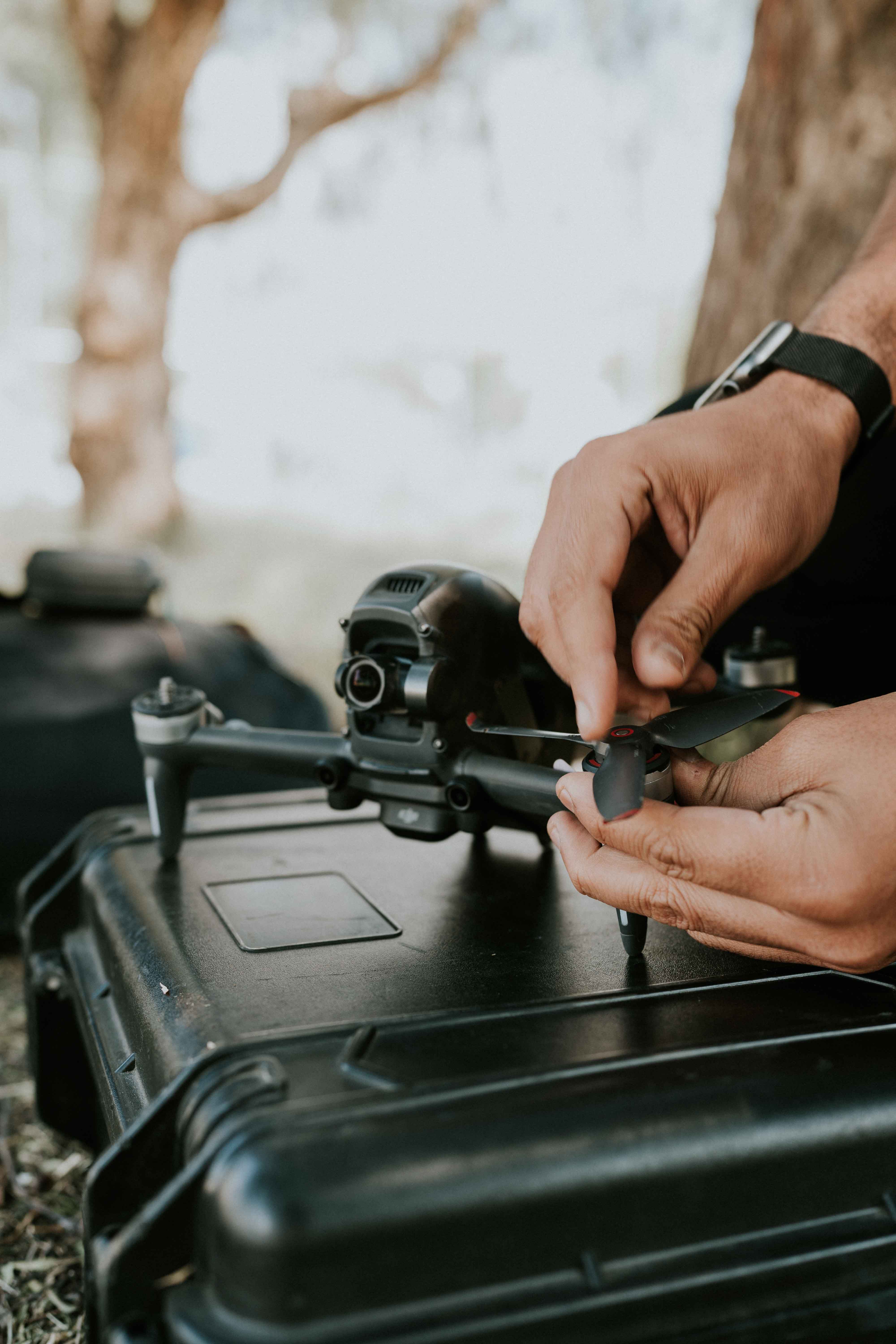 Drone design and fabrication activities