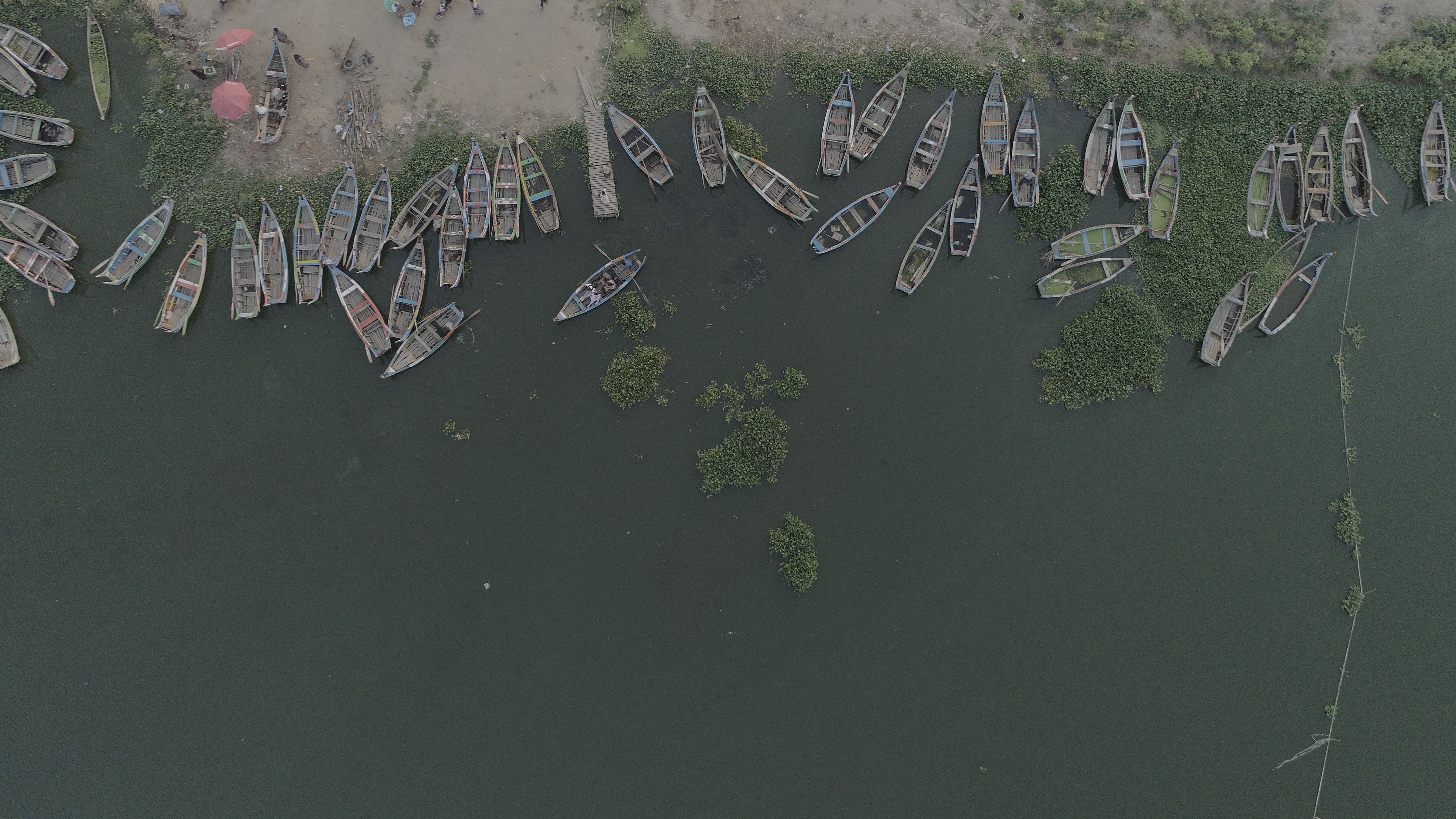 Aerial Photography of River and Dam · Free Stock Photo