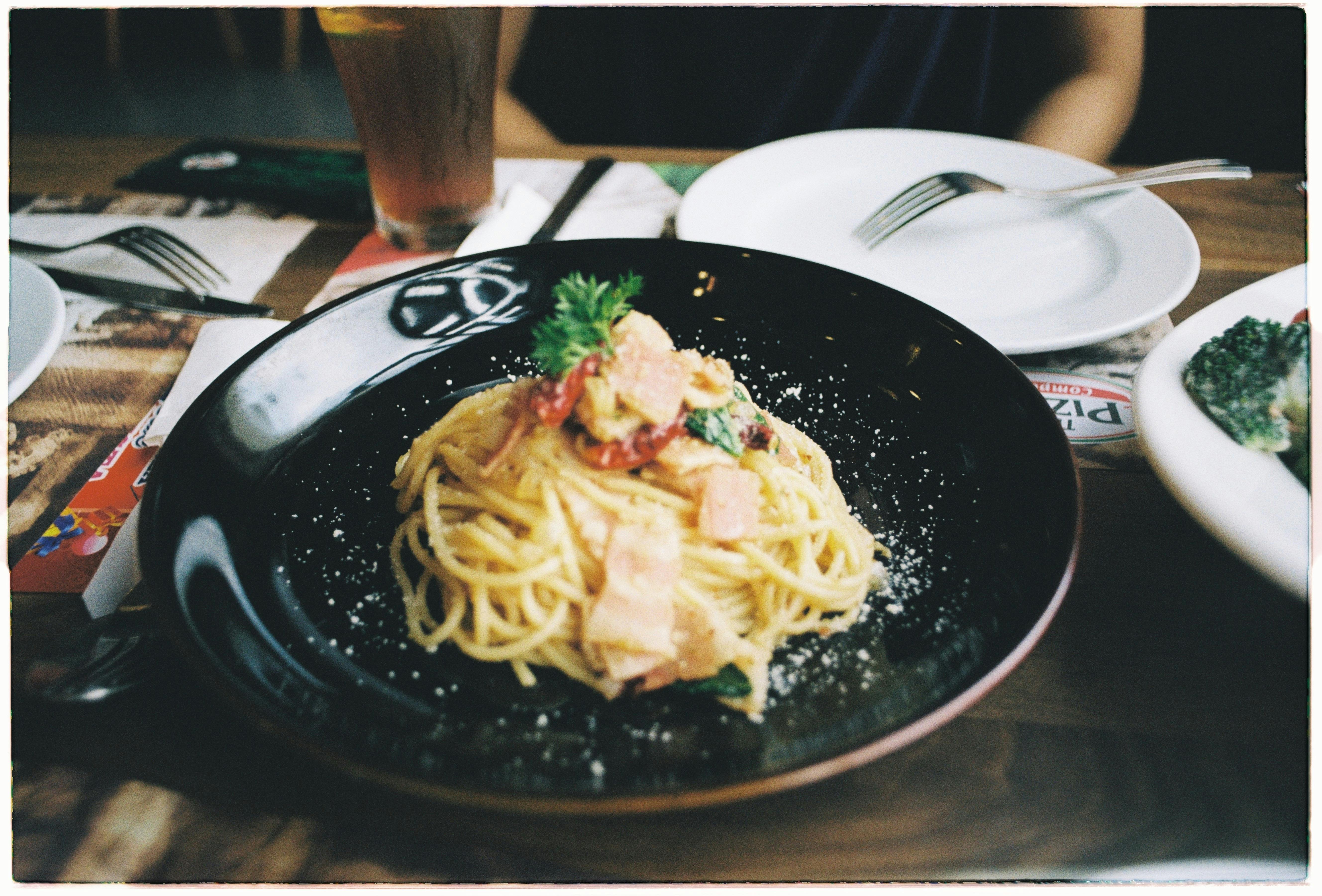 Tortellini on Plate Beside String · Free Stock Photo