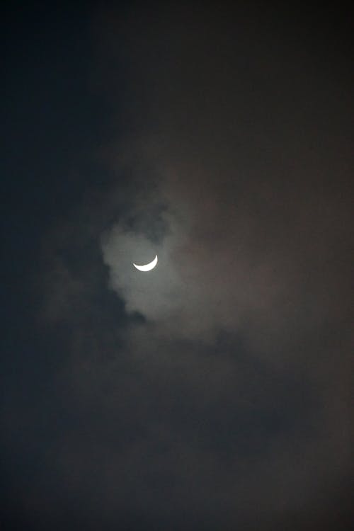 Imagine de stoc gratuită din cer, fotografie, luna