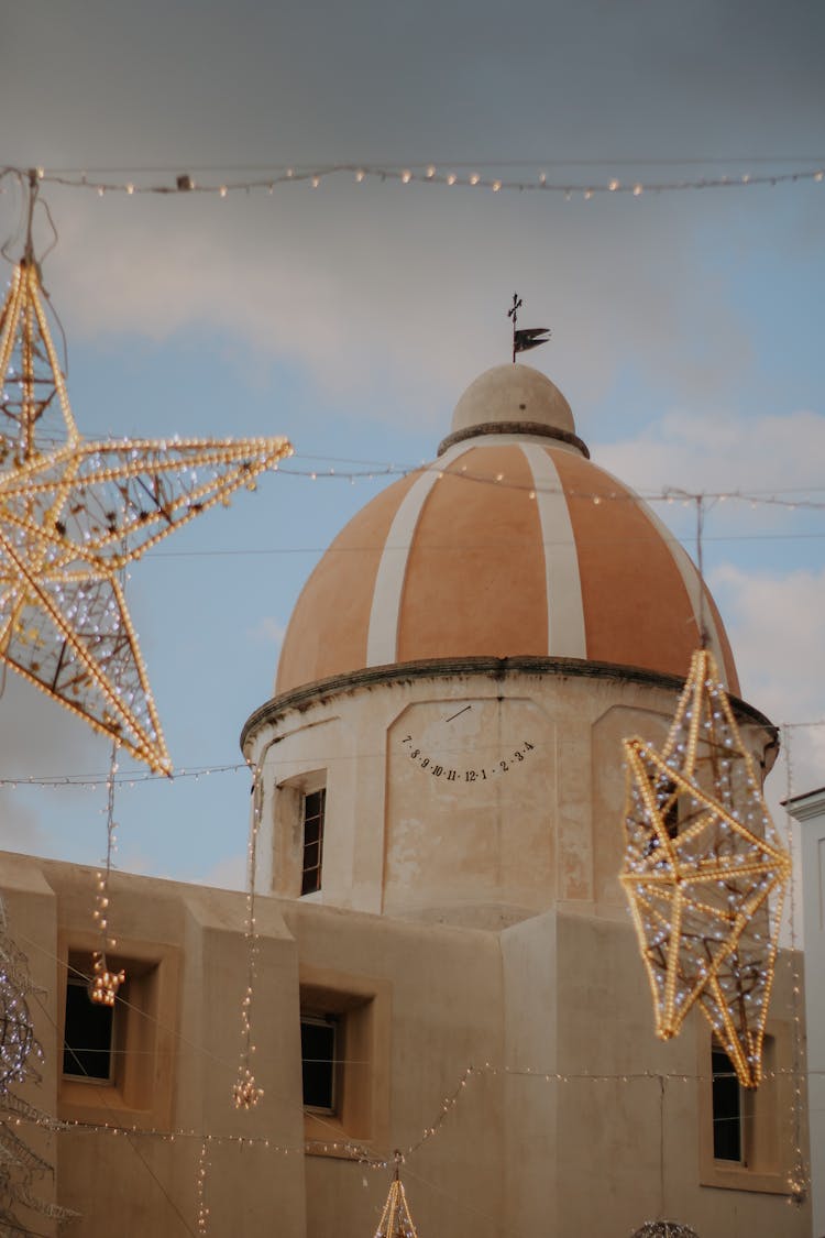 Stars Near Church Dome