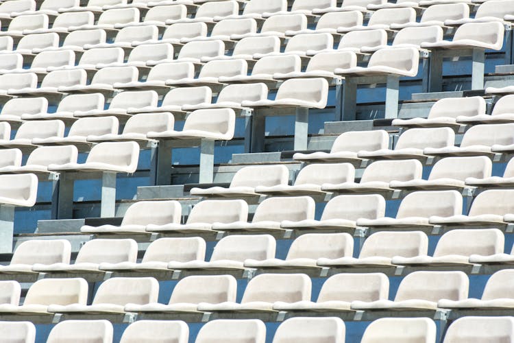 White Seats At The Grandstand