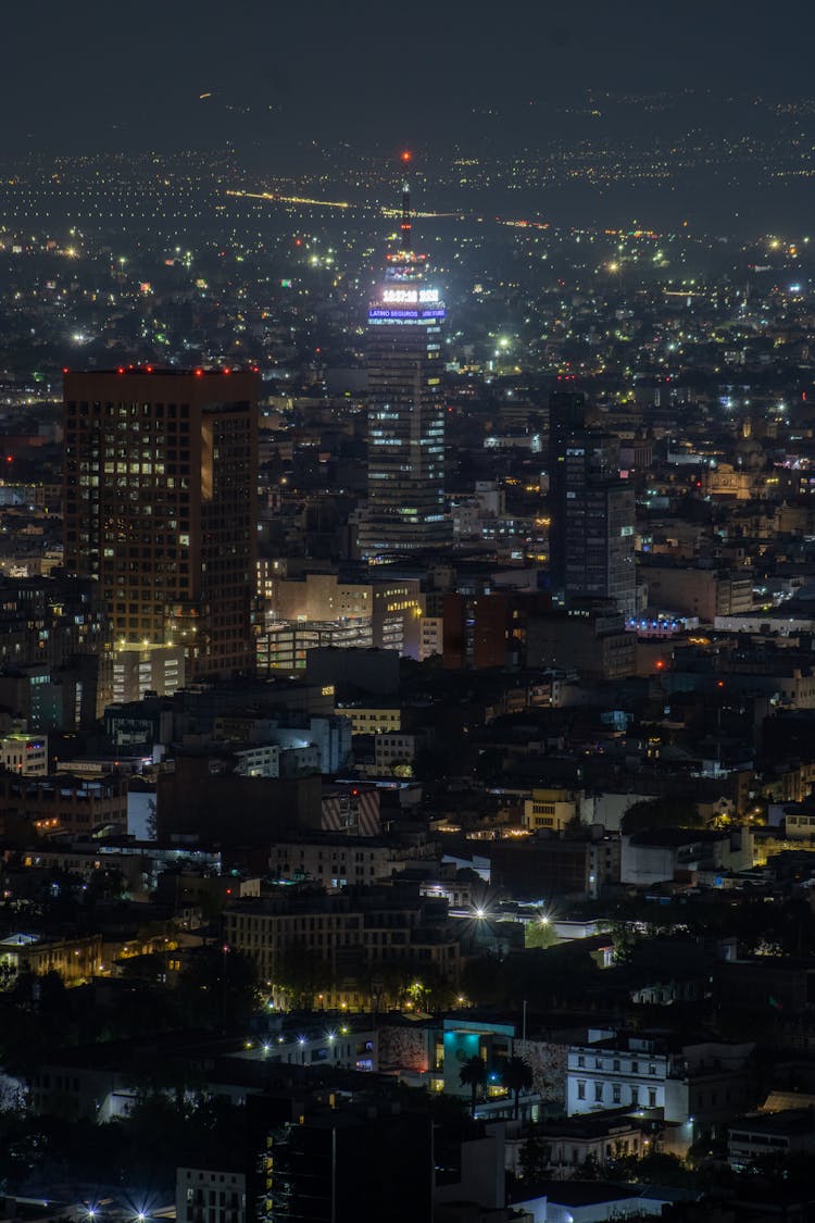 Mexico City At Night 