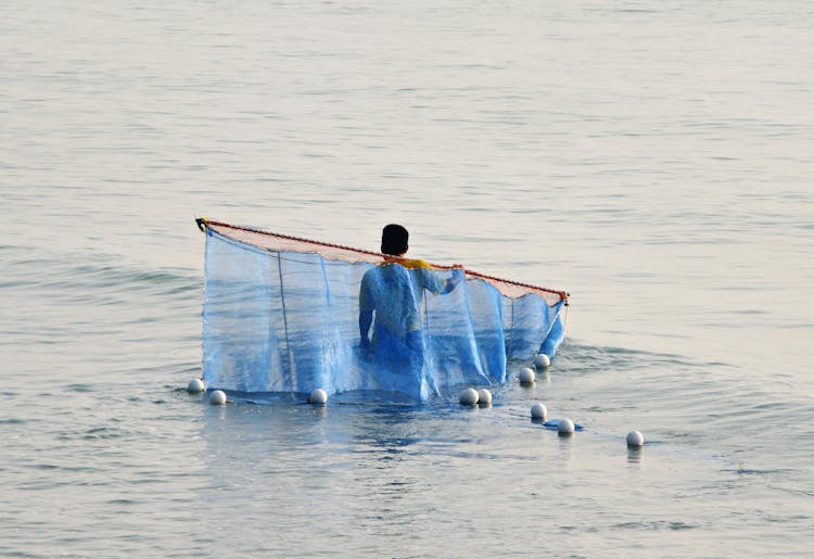 Traditional Thai Fisherman