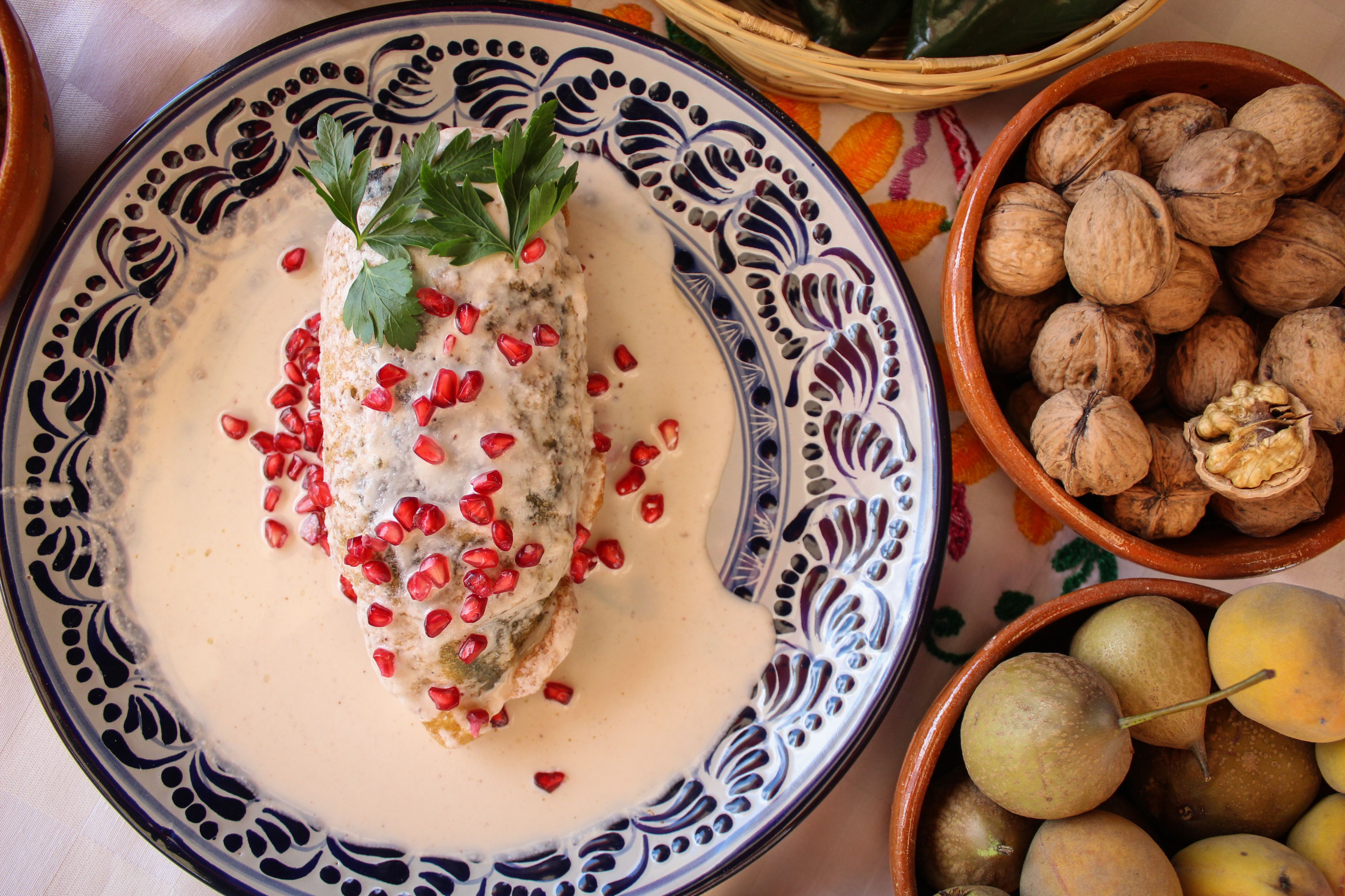Baja California seafood market and traditional Mexican cuisine