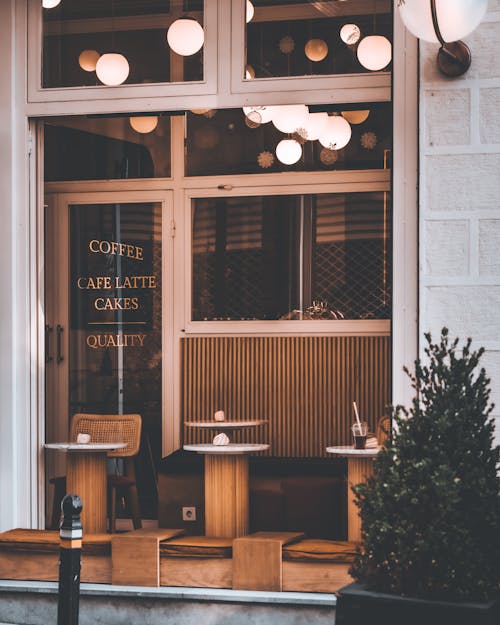 Store Front of a Coffee Shop