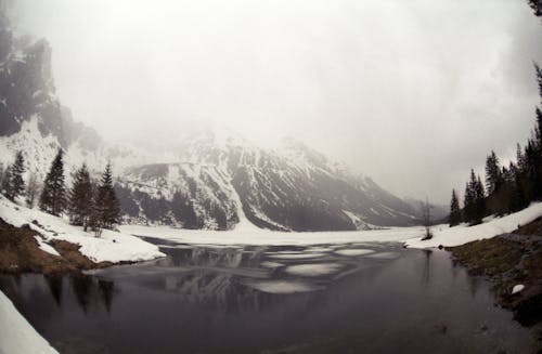 dağlar, doğa, don içeren Ücretsiz stok fotoğraf