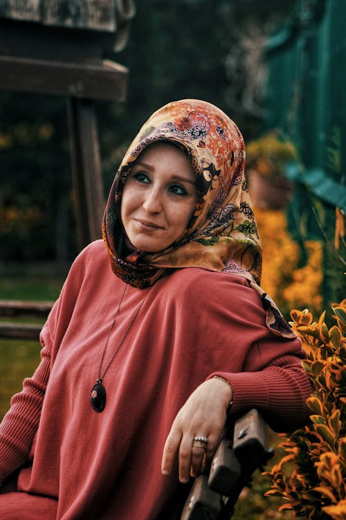 Woman in a Headscarf 