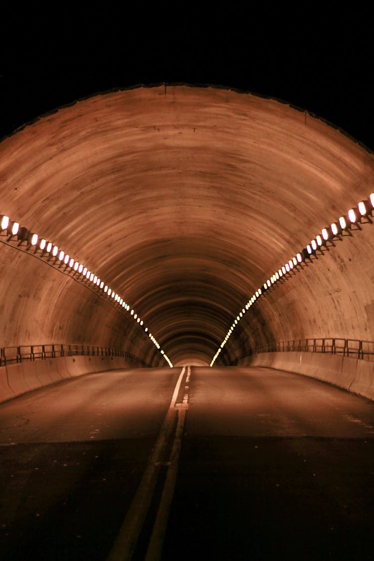 Lights In Tunnel