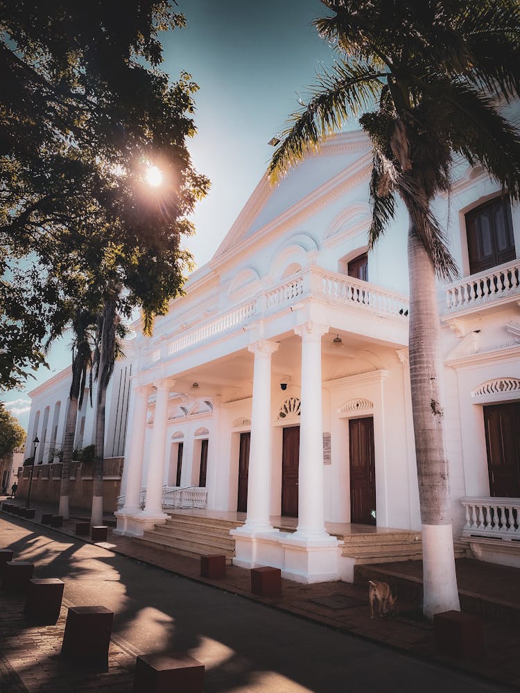 Palace Of Justice In Santa Maria, Colombia