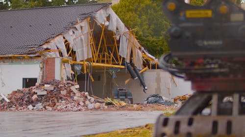 Foto profissional grátis de construção, demolido, destroços