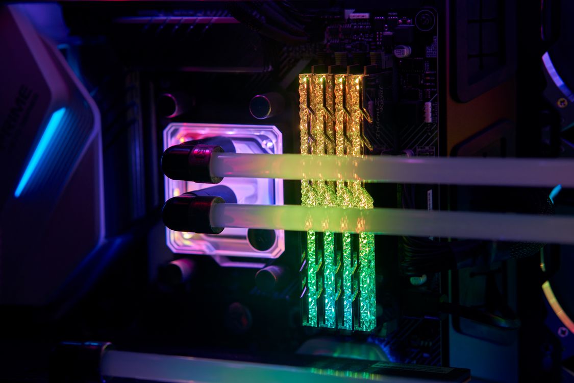 Internal Computer Photography Interior of Computer · Free Stock Photo
