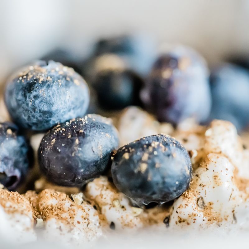 Creamy Stovetop Blueberry Oatmeal