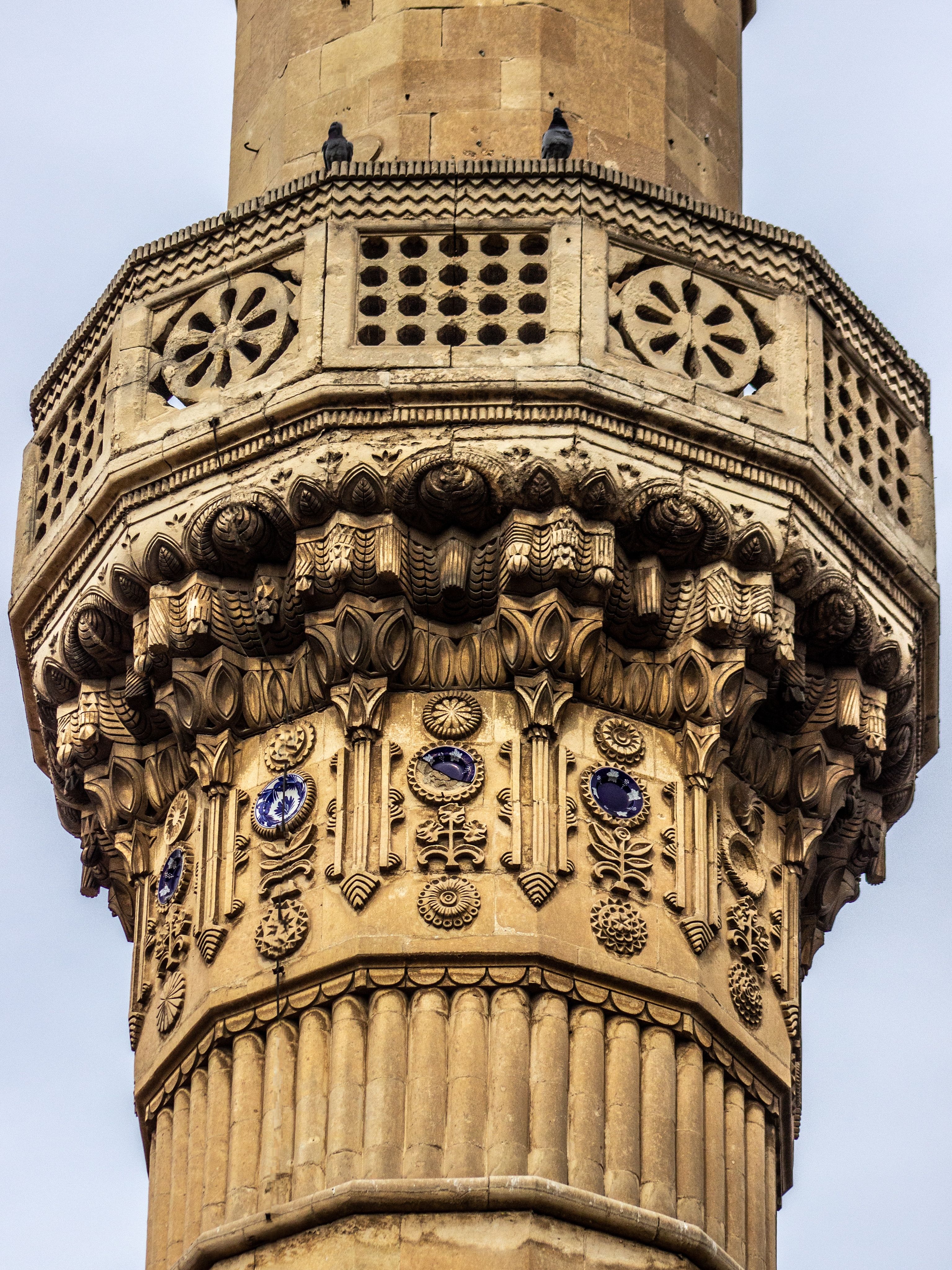 Column in a Traditional Mosque in Turkey · Free Stock Photo