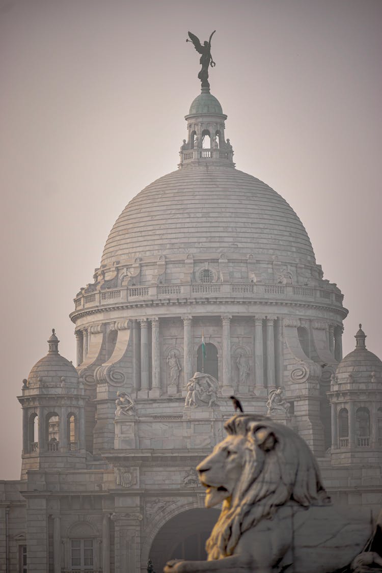 The Victoria Memorial In Kolkata, India