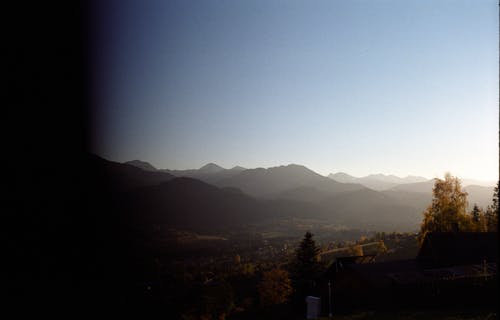 dağlar, manzara, sabah içeren Ücretsiz stok fotoğraf