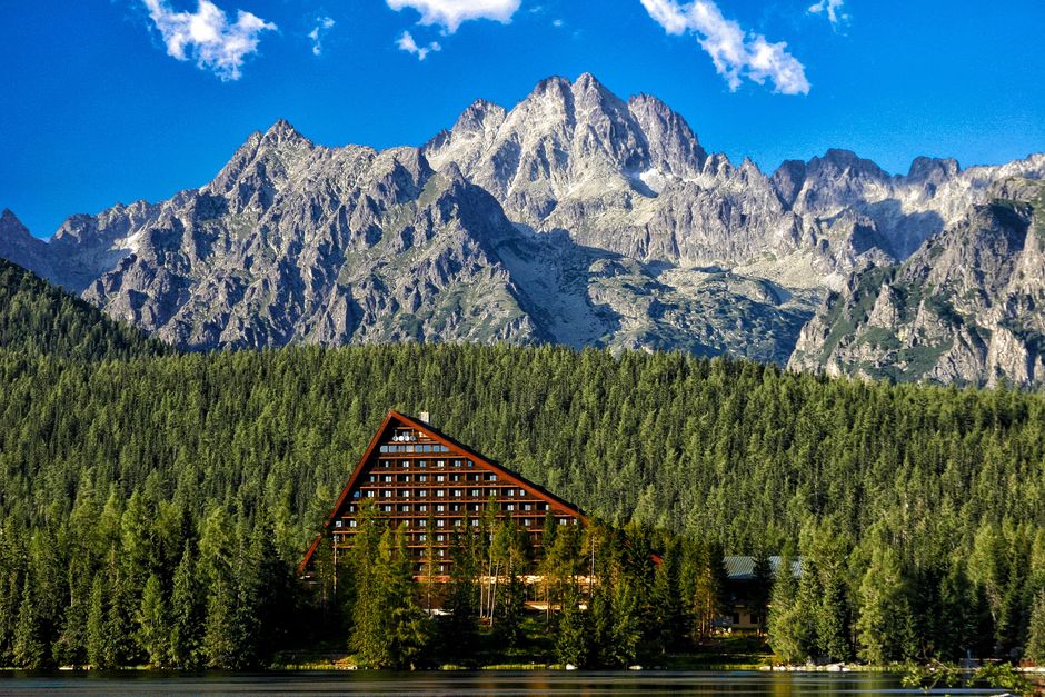 Traditional mountain chalet in the High Tatras, Slovakia