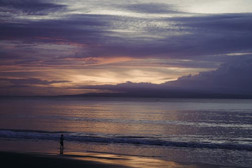 Photos gratuites de aube, bord de mer, coucher de soleil