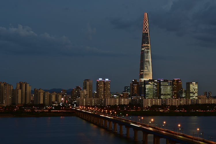 Lotte World Tower In Seoul