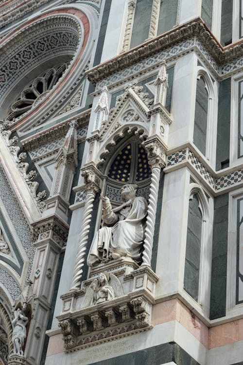 Facade of Santa Maria del Fiore in Florence