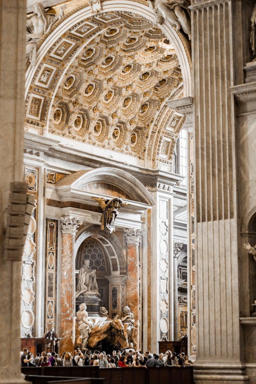 インテリア, サンピーター大聖堂, バチカンの無料の写真素材