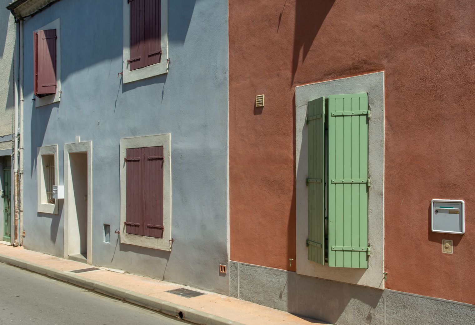 Exterior Painting in Plaistow — careful masking before painting begins