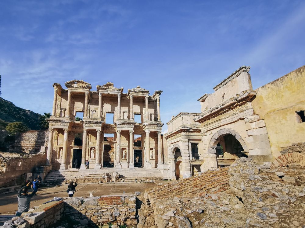 Tourists in Ancient Ruins · Free Stock Photo