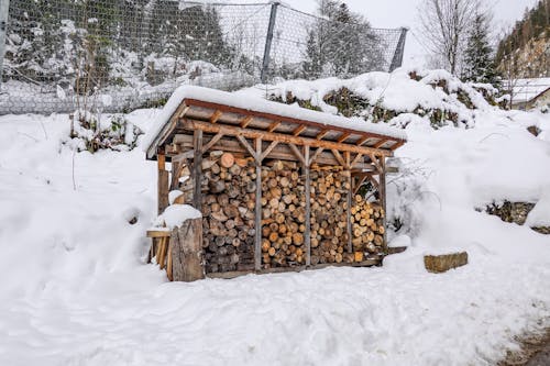 Foto stok gratis dingin, gudang, kayu