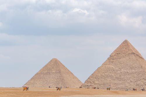 Clouds over Pyramids