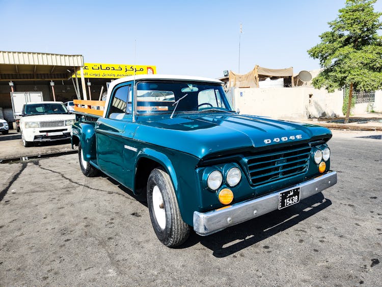 Photo Of Classic Pick Up Truck On Road