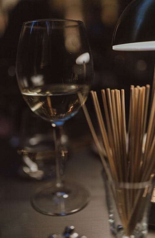 A Wineglass on a Table