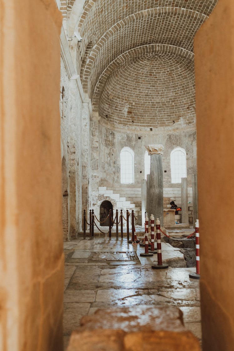 St. Nicholas Church Interior In Antalya, Turkey