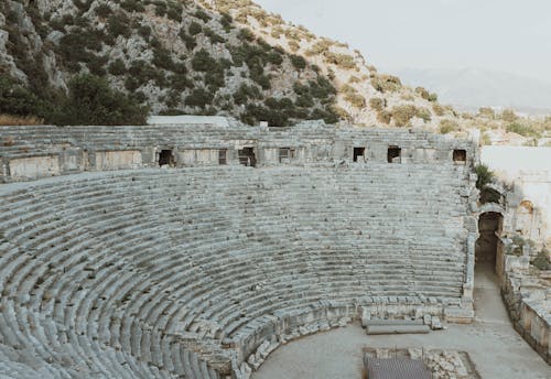 Theater Auditorium in the Ancient City of Myra