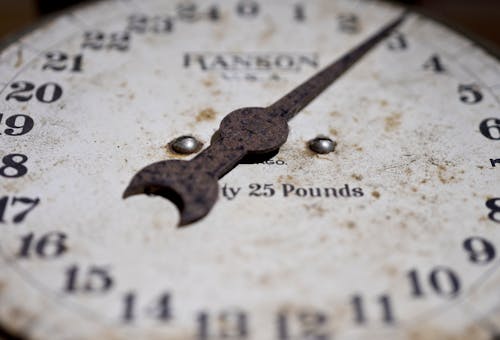 Free Close-up of a Vintage Weighing Scale Stock Photo