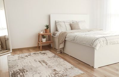 The Aldern Bed Frame detail view